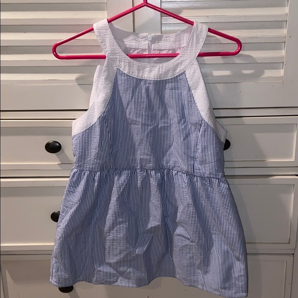 Lauren James NWT Peplum top